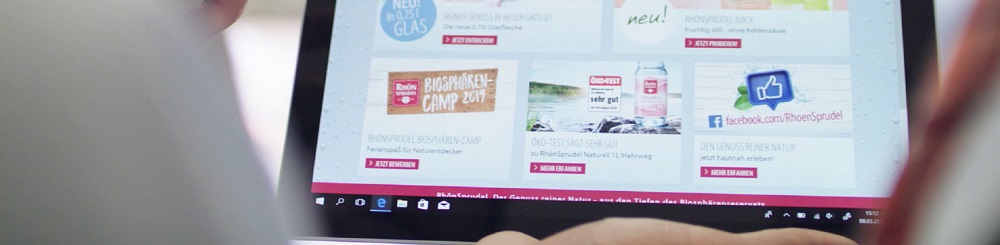 RhönSprudel setzt im Außendienst auf Surface Pro und M365