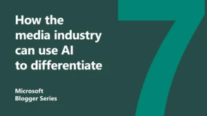 Media industry AI blog featured image