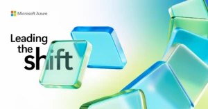 A group of blue and green squares