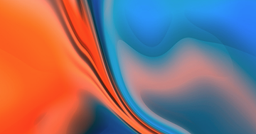 Orange and blue gradient