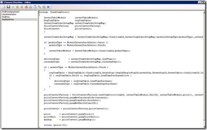 PriceDisc.findItemPrice() method PriceDisc.findItemPrice() method