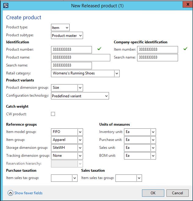 New release product.