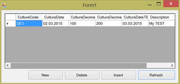 Form 1 culture code.