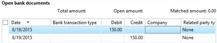 Open bank documents.