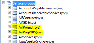 Right clicking deploy service.