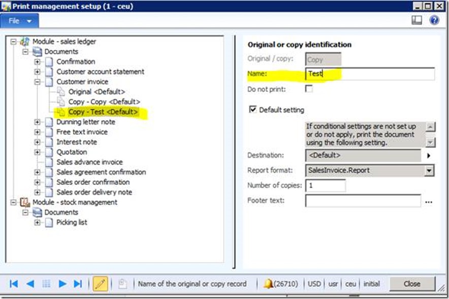 clip_image012 Naming the new item.