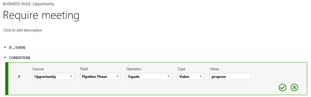 Source and field selectors.