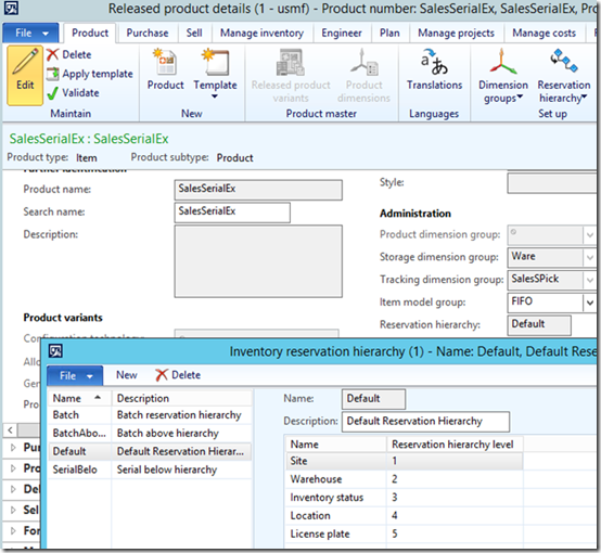 image Inventory registration hierarchy.
