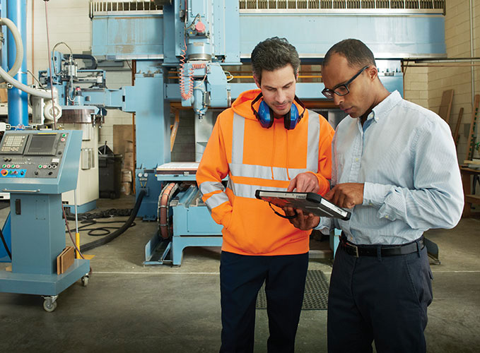 a man standing in a room