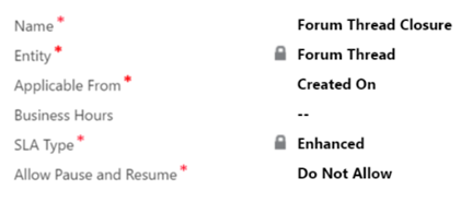 8_Specify general SLA information
