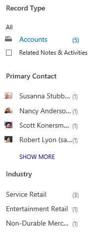 entity-specific-facets