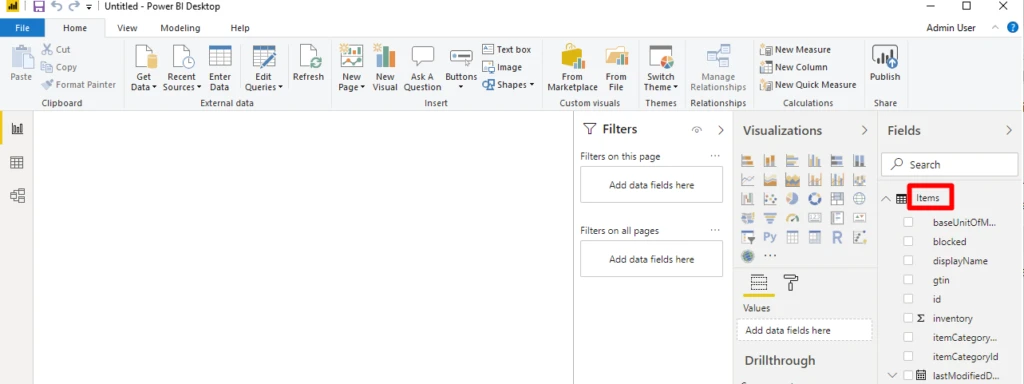 Query in Power BI Desktop