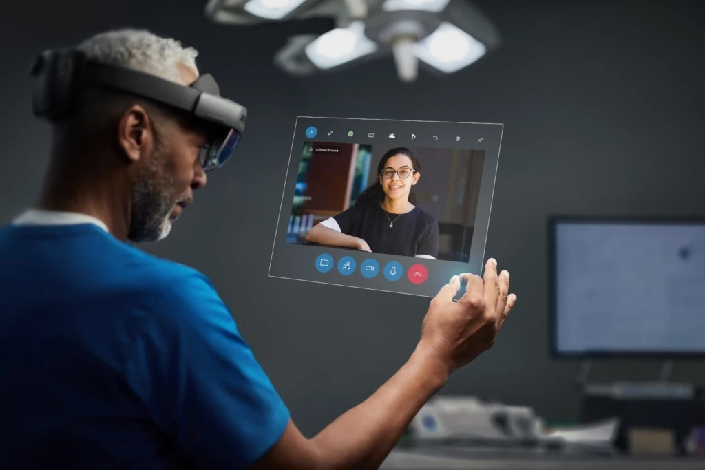 Screenshot of “Getting started with Remote Assist” video.