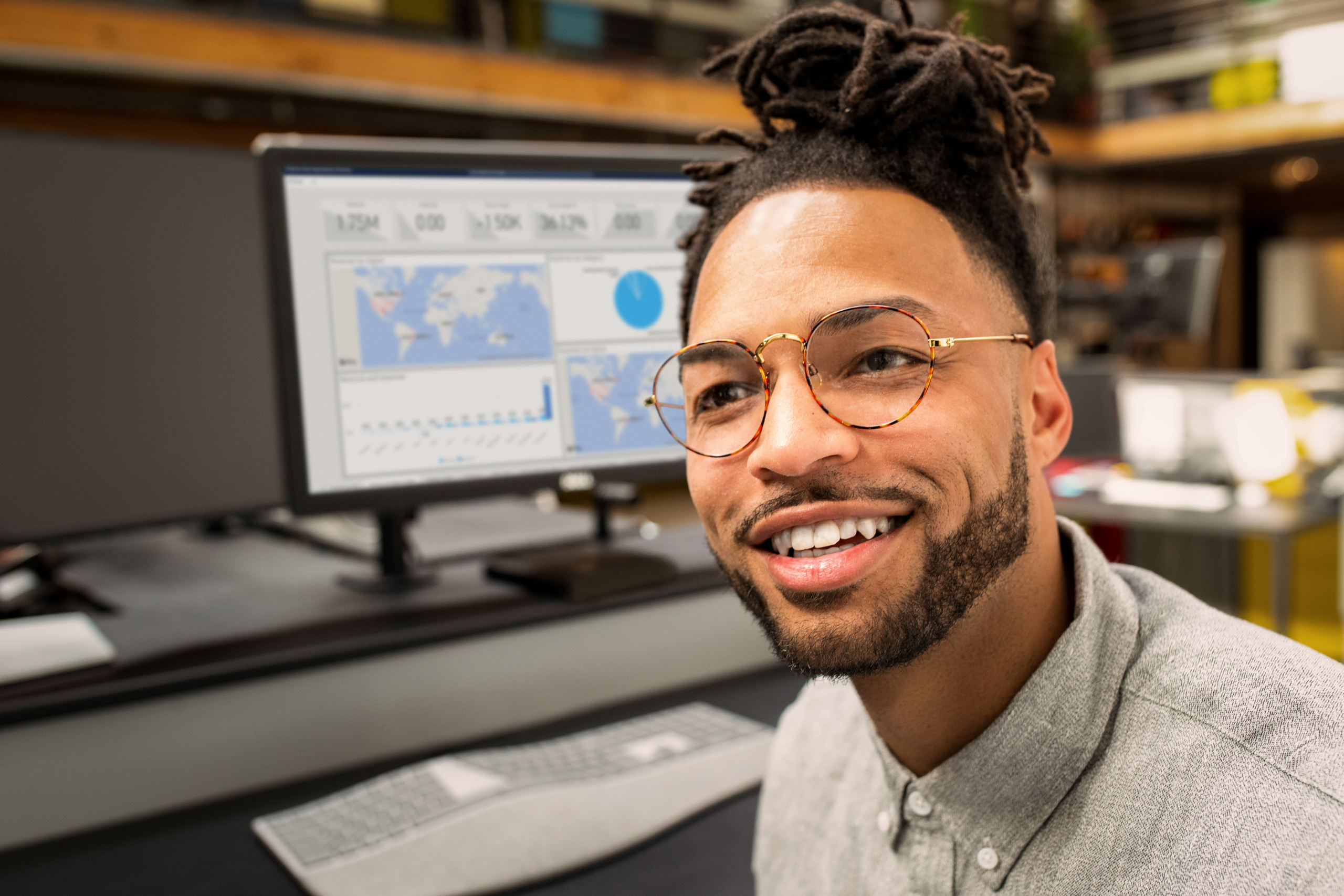 Informal meeting with operations manager.