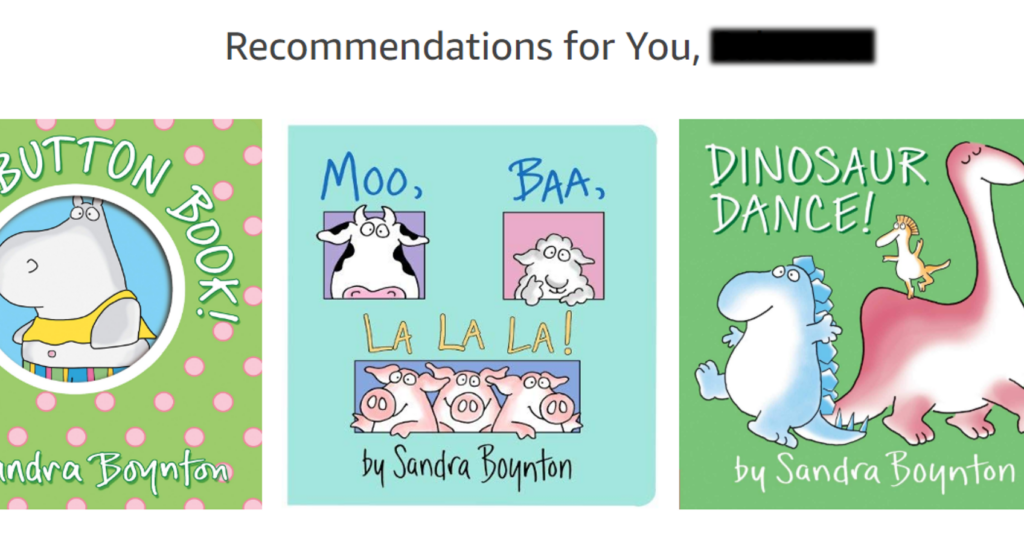 Book titles by Sandra Boynton