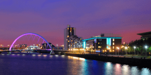 Glasgow, Scotland city view