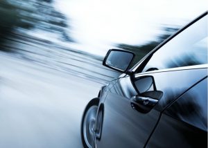 An image of the side of a car.