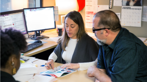 Meeting on how Sagitec is helping states modernize their unemployment insurance (UI) systems.