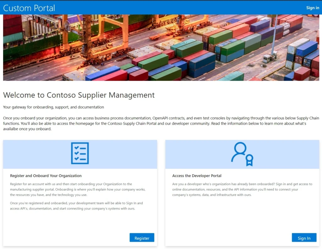 screenshot of shipping yard