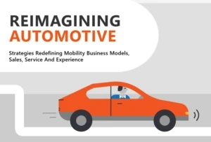 orange car moving forward