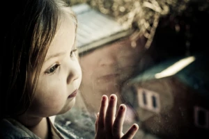 Little girl all alone