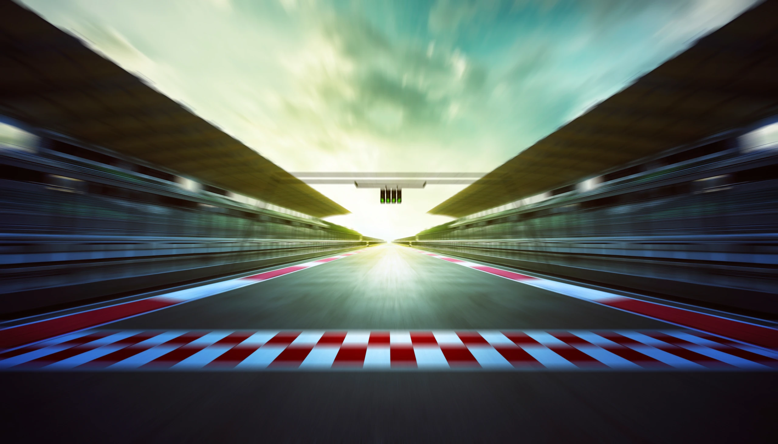 a close up of a road