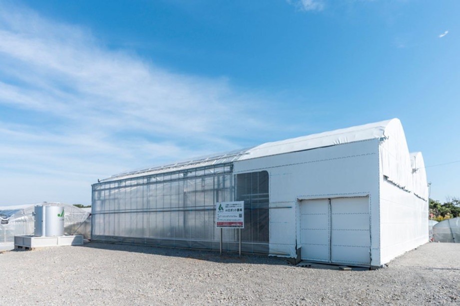 ロボットの稼働に最適化されたビニールハウスの開発