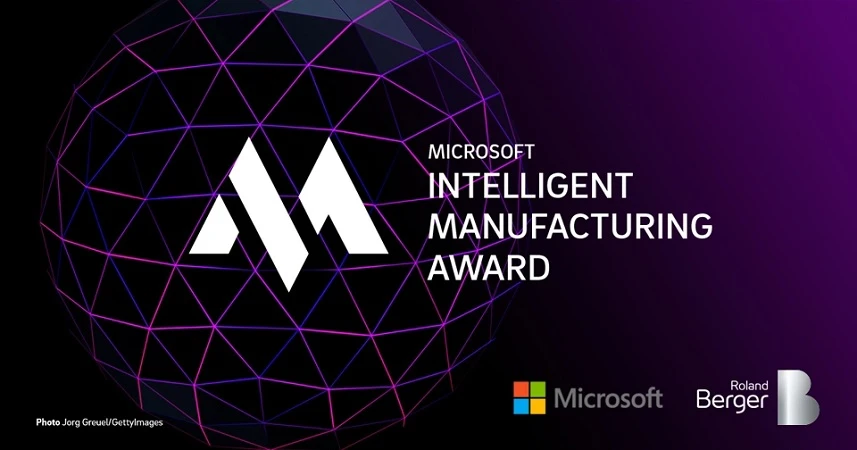 das Logo des Microsoft Intelligent Manufacturing Awards
