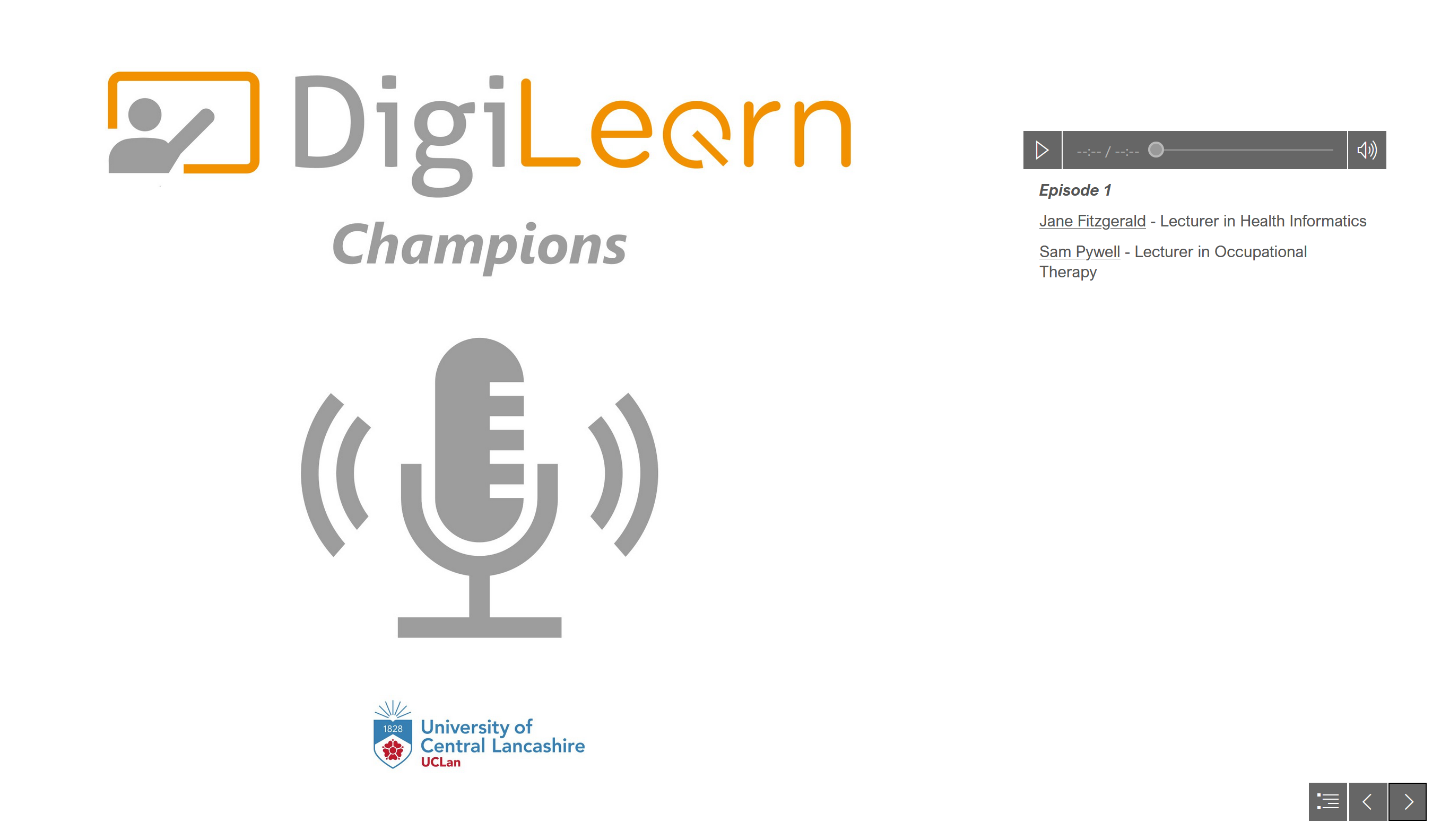 DigiLearn podcast series