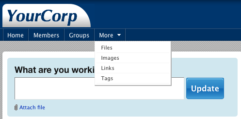 Your Corp Screenshot