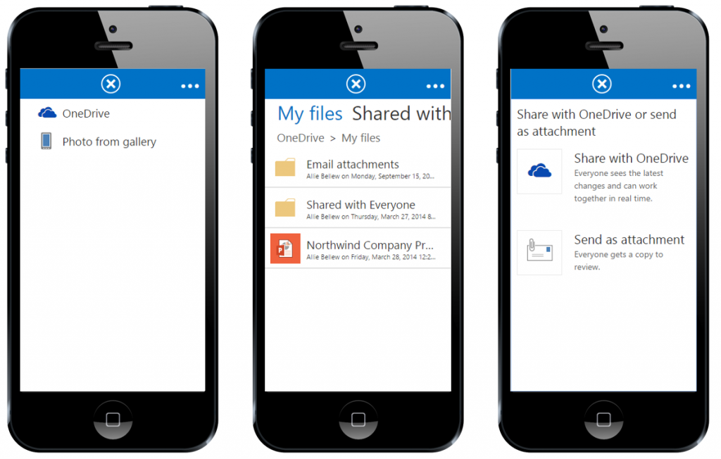 share files with Outlook Web App 9 v2