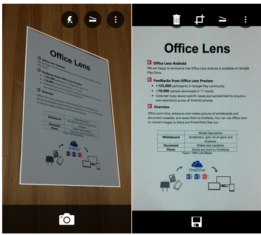 Office Lens Android now available at Google Play Store 1