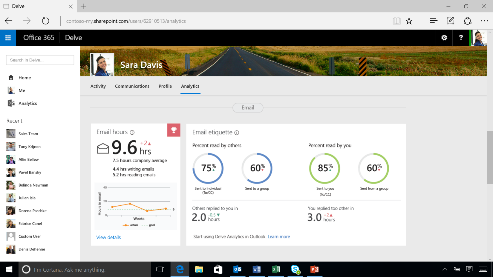 Take back your time with Delve Analytics 3