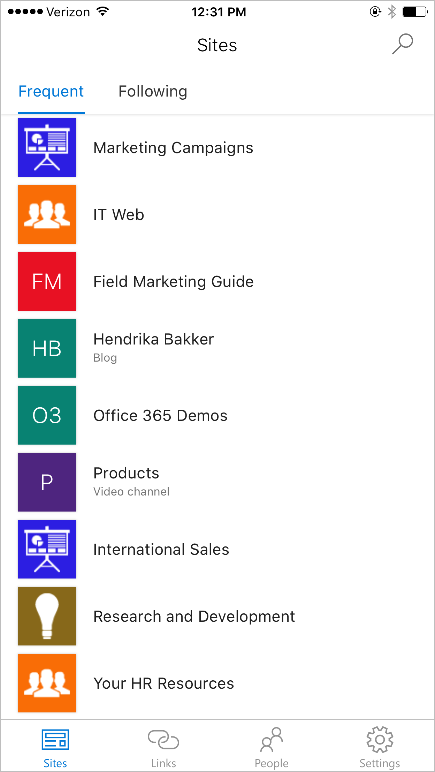 the SharePoint mobile app for iOS is now available 1