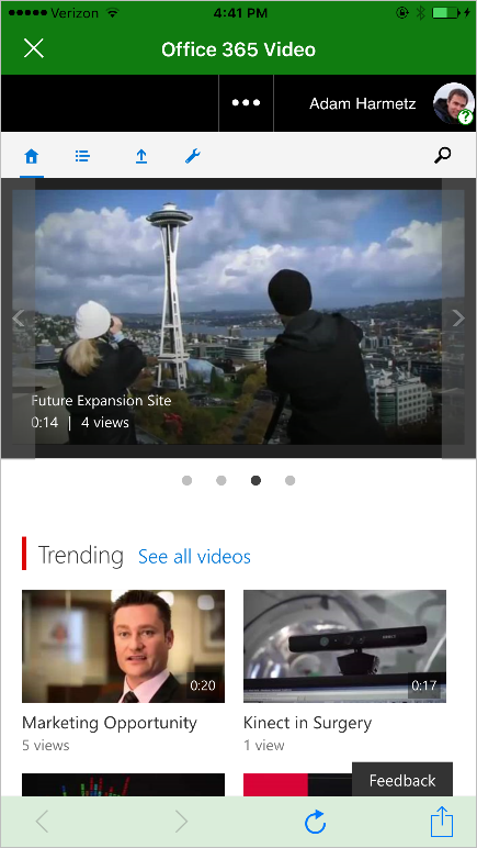 the SharePoint mobile app for iOS is now available 6