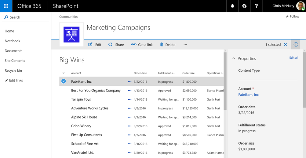Modern SharePoint lists are here 1