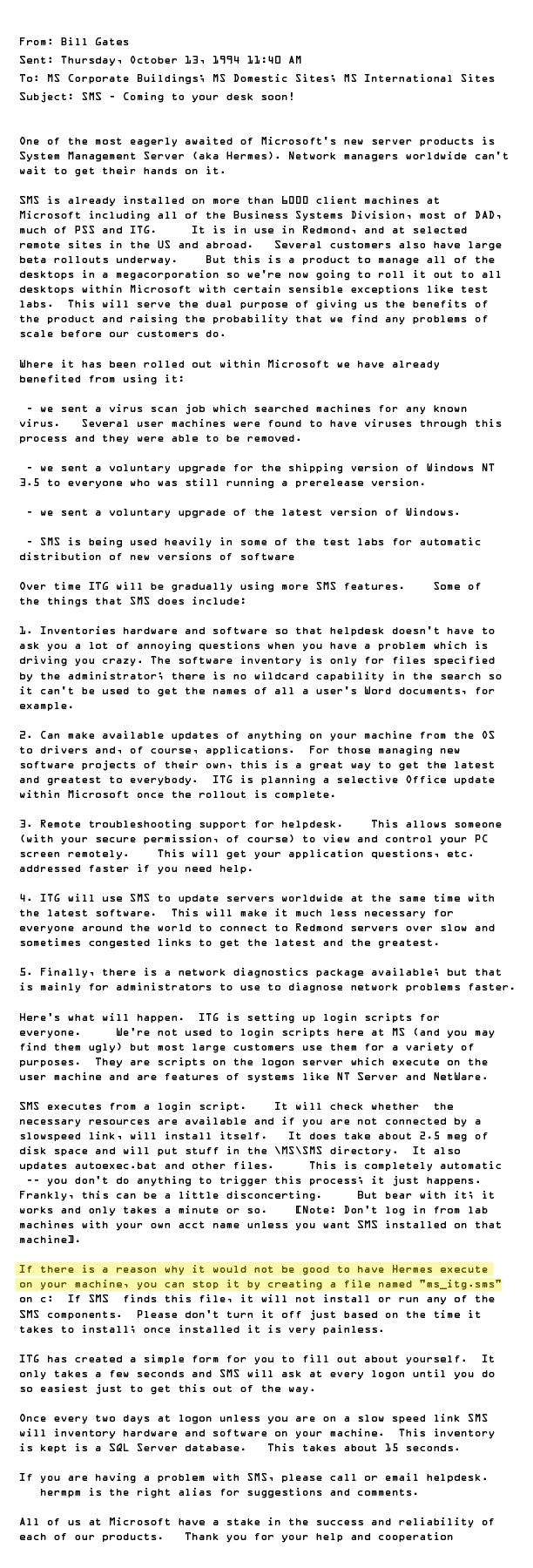 “The People’s History of ConfigMgr”