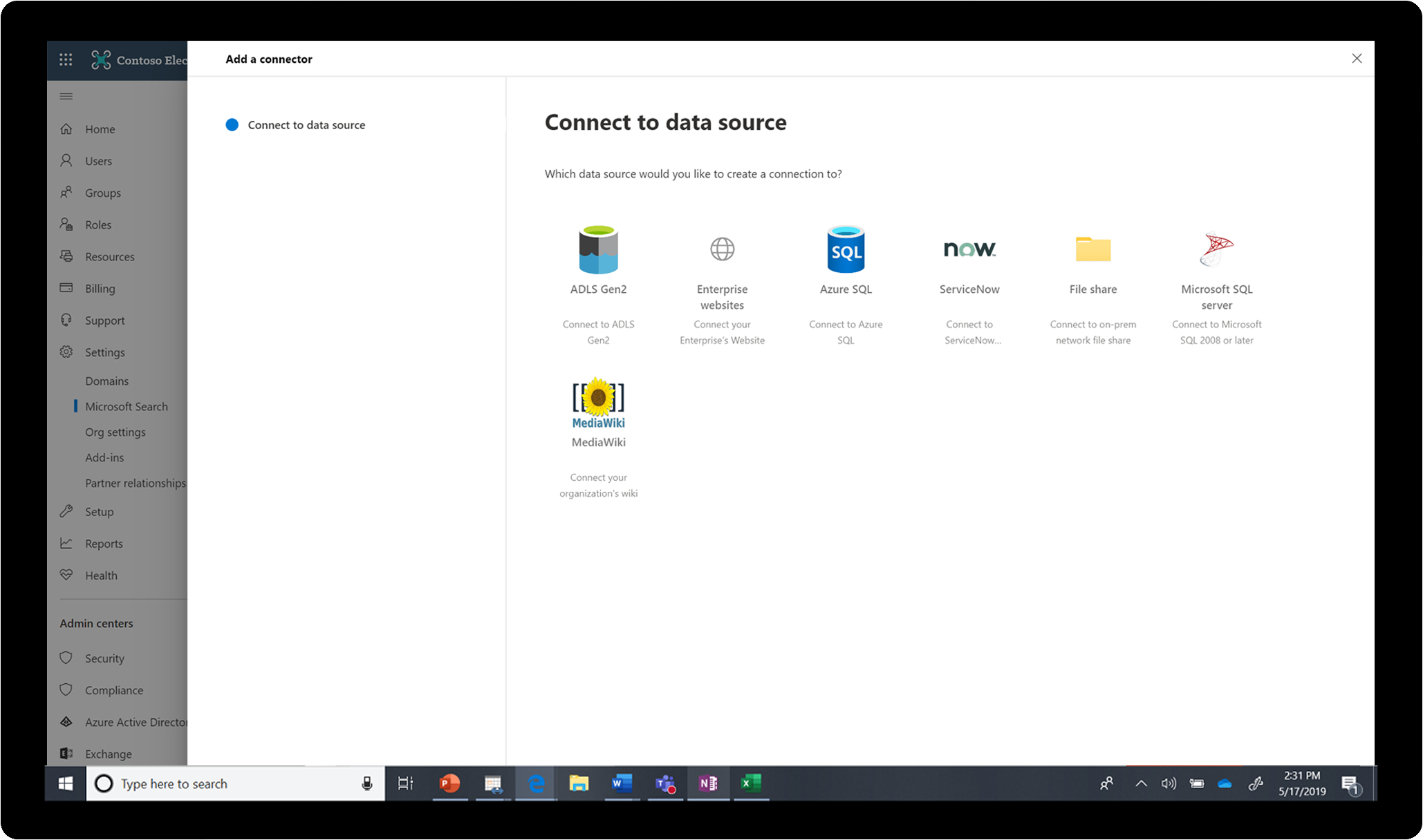 An image showing the privacy settings for Microsoft Graph.