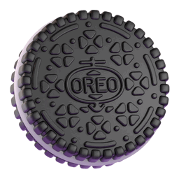 OREO THINS emoji that will be available in Microsoft Teams. An OREO THINS cookie.