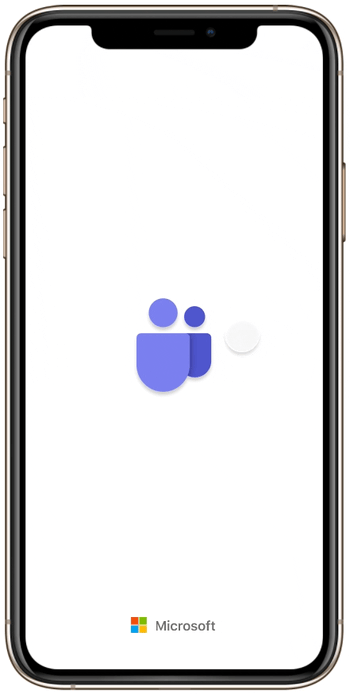 Microsoft Teams mobile app displaying Viva Connections pinned to the app tray. A user can see their Shifts, Tasks, and Approvals.