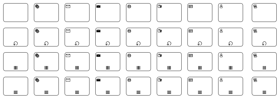 BPMN tasks in Visio BPMN tasks in Visio