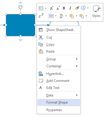 Format shape Format shape