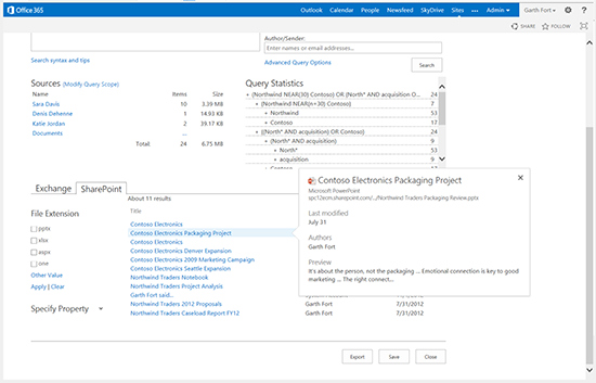 sharepoint information card
