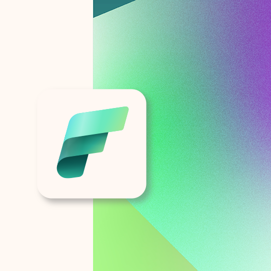 Abstract image with "F"