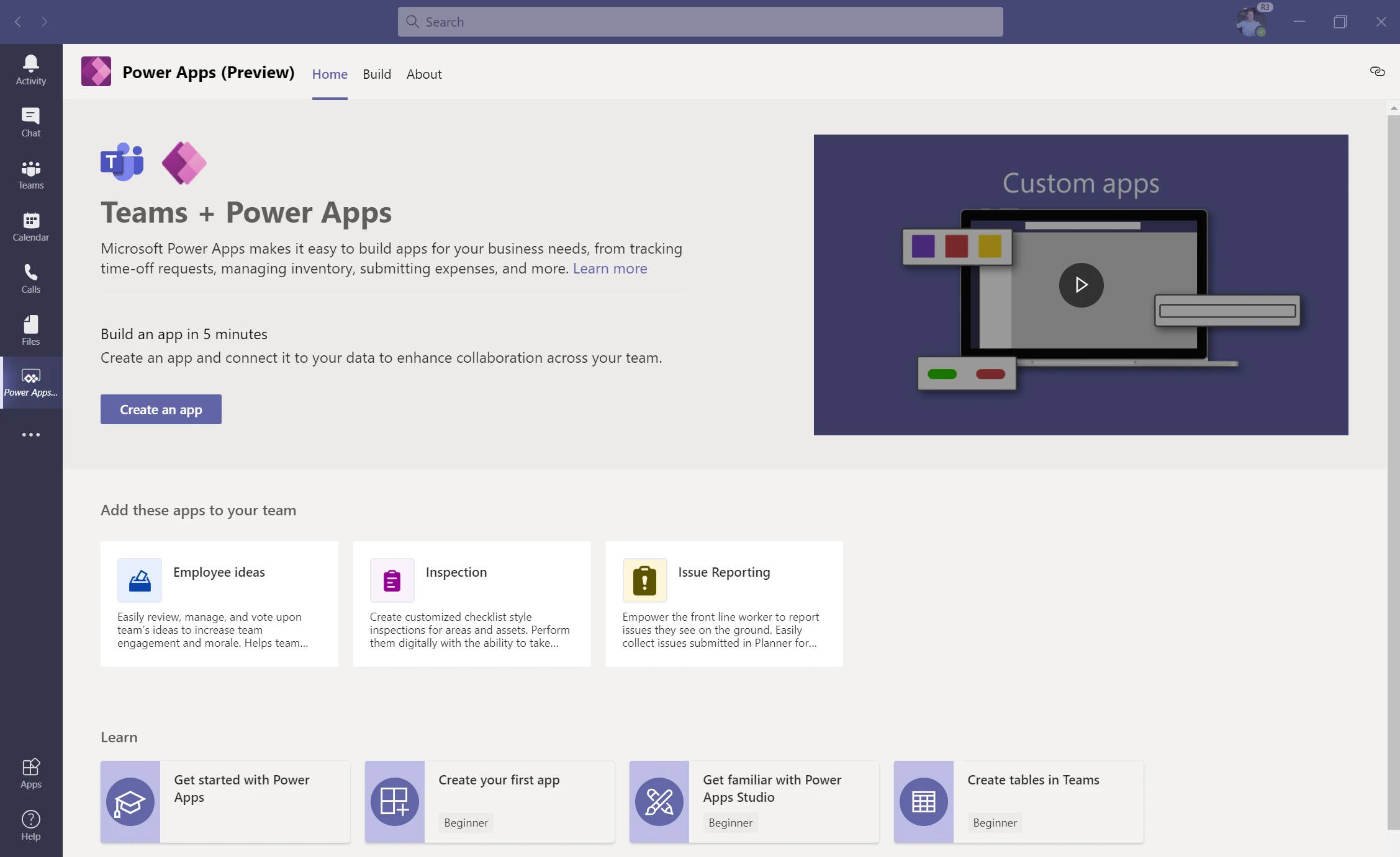 graphical user interface, application, Teams