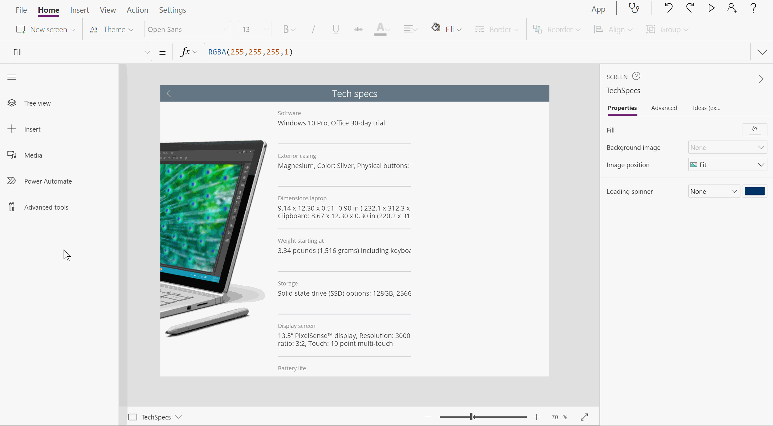 graphical user interface, application, Word