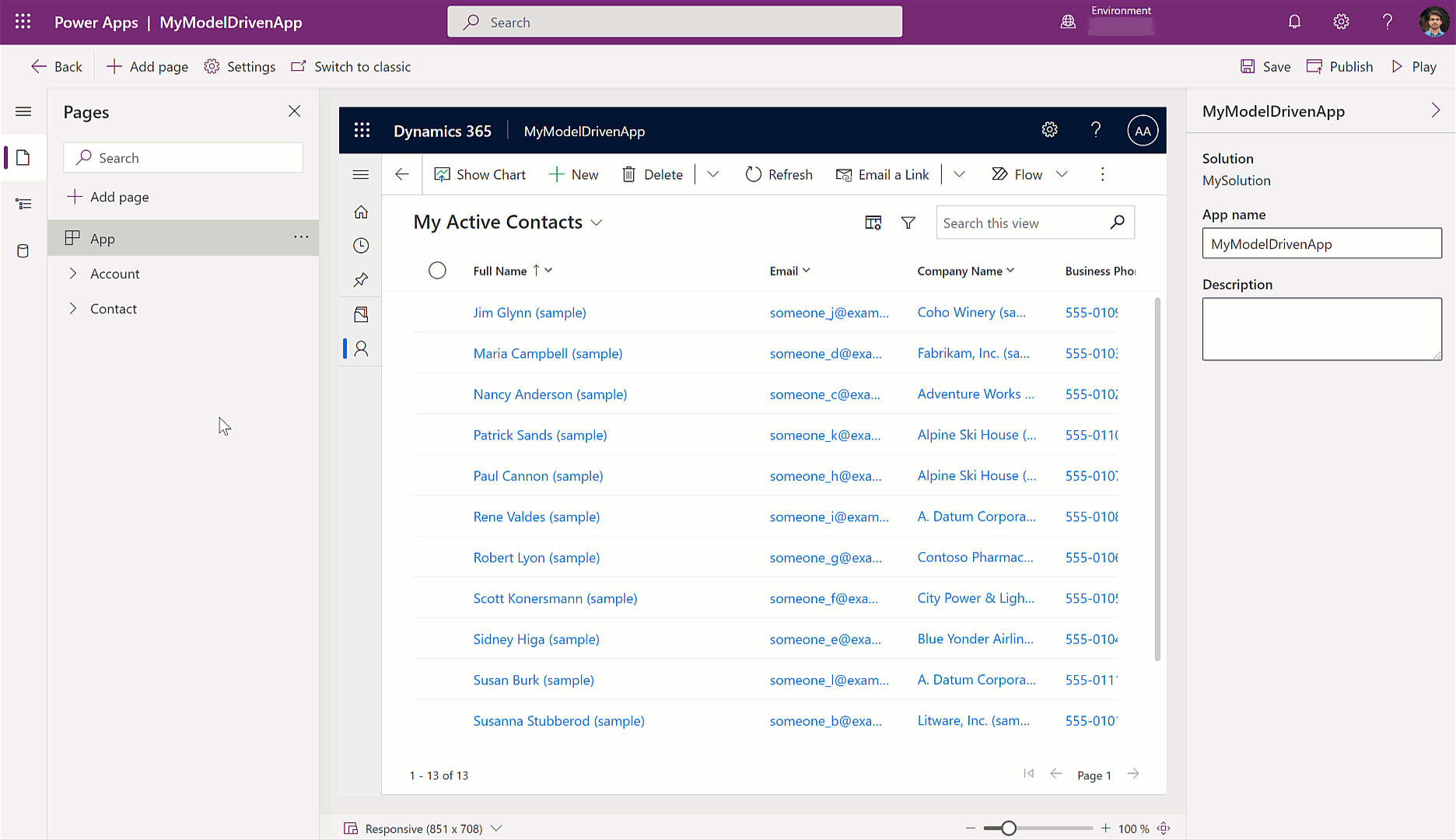 Enabling features using settings in app designer