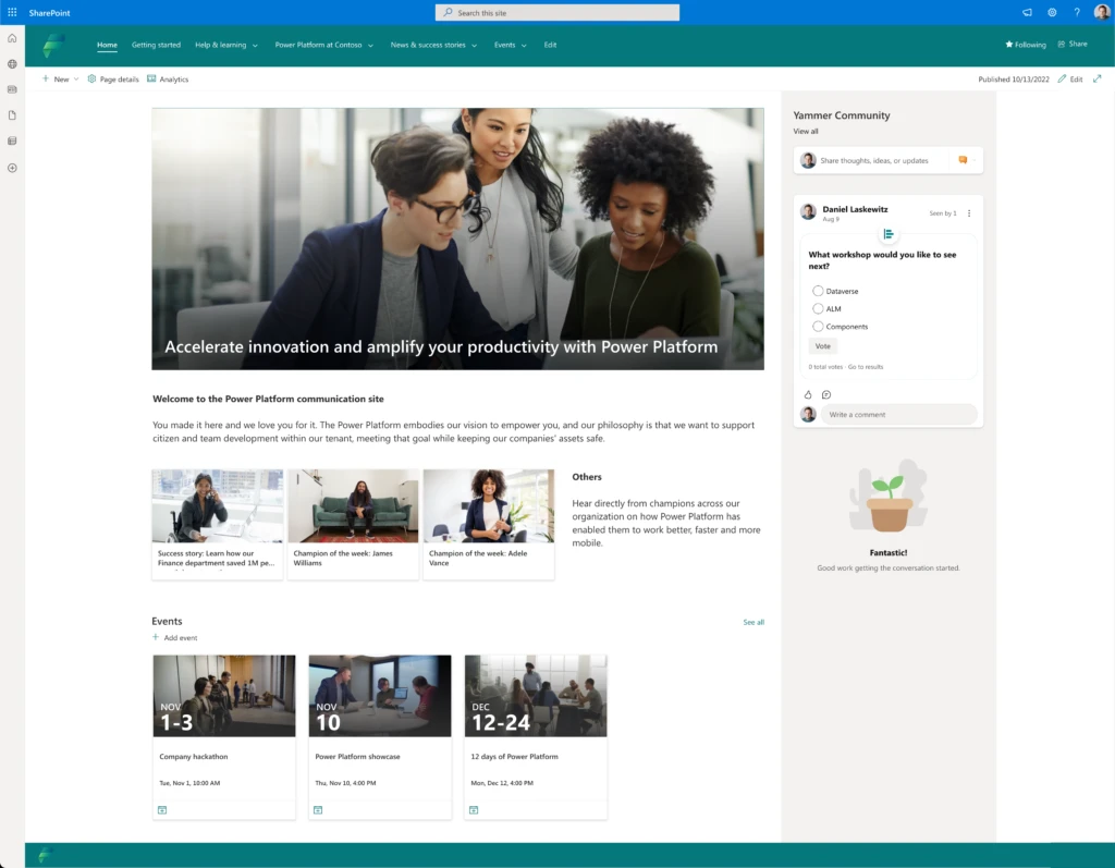 graphical user interface, website
