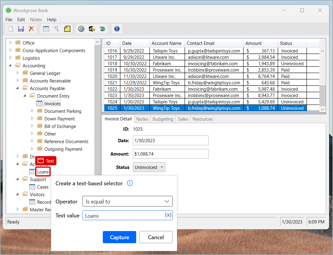 Text-based selectors