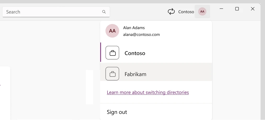 Select the working directory